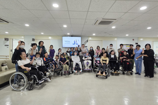 국립재활원 건강검진 진행